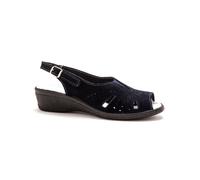 Sandales cuir femme Pédiconfort Bleu 42
