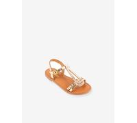 Sandales cuir fille Badou PAR M. BELARBI beige doré 34