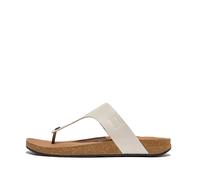 Fitflop Iqushion Leather Toe-post Sandals Marron EU 44 Homme