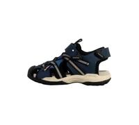 Sandales Cuir Geox Borealis - Denim/Gris 34