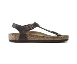 Sandales Cuir HuilÃ© Birkenstock Kairo Marron 44 Ãtroit