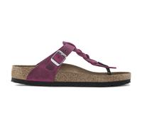 Sandales cuir huilÃ© femme Birkenstock Gizeh Oiled Rose 41