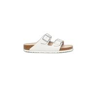 Sandales cuir naturel Birkenstock Arizona Natural Blanc 36