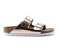 Sandales cuir naturel femme Birkenstock Arizona Bronze 38