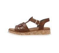 Sandales Cuir Rieker Clarino - Marron 38