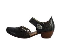 Sandales Cuir Rieker Massa - Noir