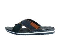 Sandales Cuir Rieker Samtcalf - Bleu - 45