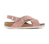 Sandales cuir suÃšde femme Birkenstock Tulum Rose 36 Ãtroit