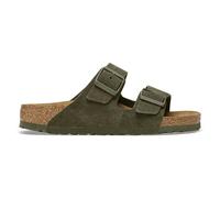 Sandales cuir suède Birkenstock Arizona Vert 36