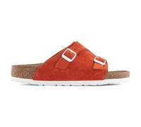Sandales cuir suède Birkenstock Zürich Rouge 36 Étroit