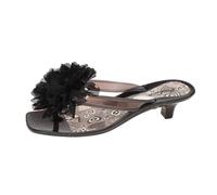 Sandales D’Été Élégantes À Talon Haut pour Femme, Design Original des Orteils et Style raffiné, Parfaites pour Les Beaux Jours et Les Sorties, Modèle Plat élégant pour Les événements estivaux