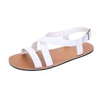 Sandales de marche pour homme - Tendance - Été sauvage - Wild Rome - Chaussures plates décontractées à boucle