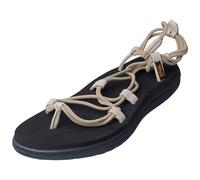 Teva Voya Infinity Sandales Femme Noires Beige À Enfiler, Taille EU 36-42