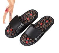 Sandales De Massage Des Pieds - Diapositives De Réflexologie Respirantes, Chaussures Réglables Portables Pour Masseur De Pieds Pour Hommes Et Femmes | Les Pantoufles De Soutien De La Voûte Plantaire F