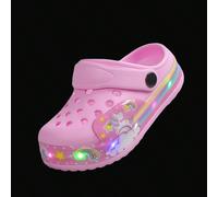 Sandales de plage pour enfants respirantes et creuses pour garçons et filles, avec lumière LED, semelle extérieure souple, été EUR34,EUR35,EUR20,EUR21,EUR22,EUR23,EUR24,EUR25,EUR26,EUR27,EUR28,EUR29,E