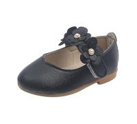 Sandales de Plage pour Filles avec nœud Perle et Fleur, Semelle Plate légère, Chaussures décontractées pour l'été, Taille Ajustable
