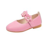 Sandales de Plage pour Filles avec nœud Perle et Fleur, Semelle Plate légère, Chaussures décontractées pour l'été, Taille Ajustable