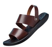 Sandales De Plage Pour Homme Bout Ouvert Bride Cheville Ajustable