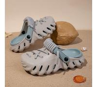 Sandales de plage respirantes à 1 pièce seul élément et évidées, chaussures pour enfants EUR30-31,EUR32-33,EUR34-35,EUR36-37,EUR38-39Blocs de couleur,Unicolore