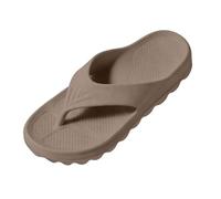 Sandales de plage unisexes légères pour homme - Chaussures ouvertes confortables avec semelle antidérapante - Idéales pour la vie quotidienne et les voyages, kaki, 38 EU