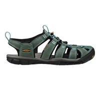 Keen Sandales de randonnée Clearwater CNX Leather Bleu minéral/Jaune Femme 38