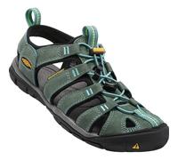 KEEN Sandales Clearwater CNX Cuir bleu minéral/jaune Femme Taille 39 EU