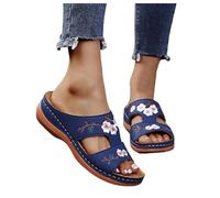 Sandales de Randonnée d'extérieur Confort Orthopédique Soutien Voûte Plantaire Réglables Sandales Trekking Cuir Légères Ouvertes Chaussures De Marche Antidérapantes