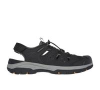 Skechers Sandales Tresmen Menard pour homme, maille synthétique noire, 41 EU