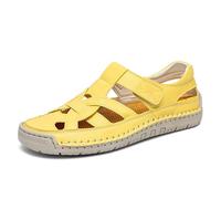 Sandales de sport décontractées confortables et respirantes pour homme, pour la marche, la randonnée, la plage, jaune, 39 EU Large