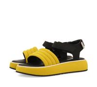 Sandales DE Sport en Cuir Couleur avec Plateforme pour Femme Cheval
