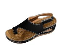 Sandales De Sport Et D'extérieur Femme Chaussures Femme Ete Chaussures De Loisirs Confortables Sandales Compensées Avec Bande Croisée Pantoufles Été Anatomiques Confortables Fabriqué En Italie