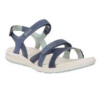 Sandales de sport extérieur pour femme Ecco Cruise II - Marin - Boucle de serrage - Compensé 37