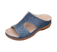 Sandales De Sport Femmes Compensées Et Plateau Sandales Orthopédiques Pour Femmes Avec Réglable Déchirure Chaussures Casual Creuses Tressées Confortable Sandale Chaussures Été Femme Femme Sport