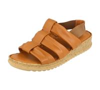 Sandales Décontractées Gladiateur En Cuir Hush Puppies Eden, Noir/Tan (Brun)