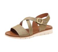 Sandales d'été confortables à bout ouvert pour femme - Sandales d'été avec sangle croisée - Sandales d'été avec boucle réglable - Légères - Chaussures de soirée - Chaussures de fête - Sandales à