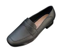 Sandales d'été légères et élégantes Mary Jane pour femme - Plates respirantes - Chaussures de loisirs confortables - Chaussures d'extérieur tendance - Chaussures d'été décontractées - 35-39 EU, Noir