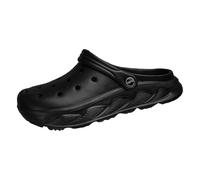 Sandales d'été légères pour homme design respirant avec orteils protégés idéales pour la détente en extérieur et les promenades bord de l'eau (Black, 45) #72