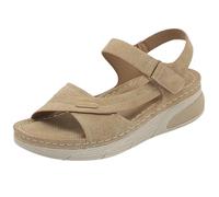Sandales D'éTé Pour Avec Bout Ouvert Semelle éPaisse Pour La DéTente Au Quotidien Polyvalentes Pour Pantalons DéContractéS Et Jeans IdéAles Par Temps Chaud (Beige 40) -