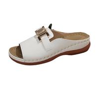 Sandales d'été pour femmes 2025 Sandales à claquettes pour femmes confortables à enfiler sur l'arche Slides Orthotique Marche Orthopédique Nœud décontracté Sangles à enfiler Fasciite plantaire