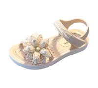 Sandales d'été pour fille plates antidérapantes Chaussures d'école Léger et Respirantes Avec Boucle Crochet Multicolore le printemps l'automne