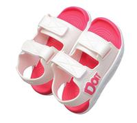 Sandales d'été pour fille - Sandales de plage - Sandales d'été - Sandales en cuir - Chaussures de bain - Chaussures pieds nus - Chaussures confortables - Chaussons légers - Chaussures de loisirs
