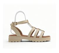 Sandales d'été simples à semelles épaisses pour femmes Ces sandales sont dotées d'une semelle épaisse qui ajoute de la hauteur tout en offrant un ajustement confortable. La conception simple de la san