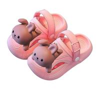 Sandales d'extérieur confortables et décontractées pour enfants, réglables pour un ajustement facile, idéales pour un usage quotidien, les excursions à la plage et la détente, Rose, 22.5 EU