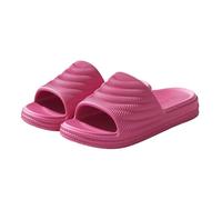 Sandales d'extérieur imperméables pour homme - Sandales de plage avec bride arrière - Sandales orthopédiques antidérapantes - Sandales d'été respirantes - Chaussures d'été classiques rétro, Rose vif