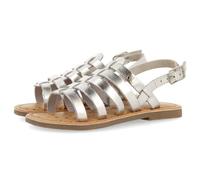 Sandales DORÉES en Cuir DE Style Romain pour Fille ET GARÇON Leni