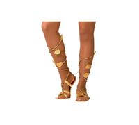 Sandales Dorées Femme Romaine