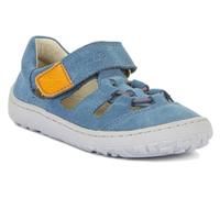 Sandales élastiques - Largeur M - Pieds nus - Rouge, denim, 26 EU