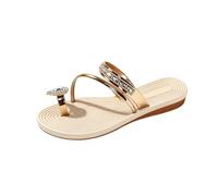 Sandales élégantes à bride arrière avec perles d'eau pour femme - Pantoufles de plage ouvertes avec design à lanières pour un confort quotidien