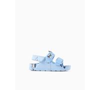 Sandales En Caoutchouc Avec Fermeture À Boucle Et À Scratch Mickey Bleu Clair 27/28