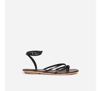Sandales en Cuir à Tannage Végétal - Noir - Taille 37 - Vanessa Bruno